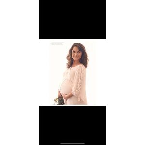 Fillyboo blush maternity dress XL